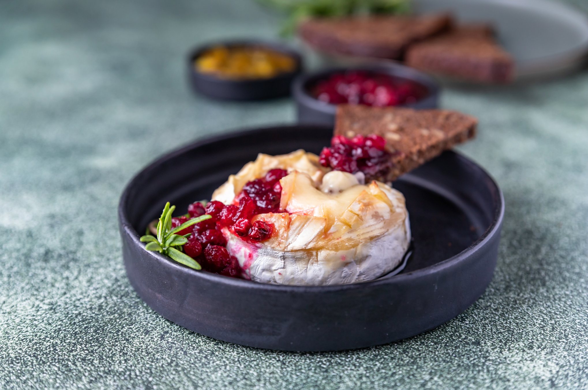 Cranberry Orange Baked Brie