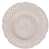 Ivory PIERCED FLORAL DINNERWARE