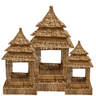 Square Wicker Pagoda (4 Sizes)