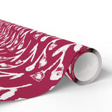Ivy Manor Cranberry Gift Wrap