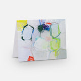 Folded Abstract Note Card Set #4