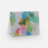 Folded Abstract Note Card Set #3