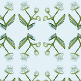 Antonia Fabric Sample (Light Blue Ground)