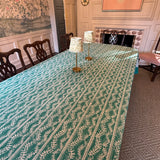 Bluebell Tablecloth in Emerald