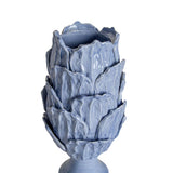 Footed Vase, Periwinkle