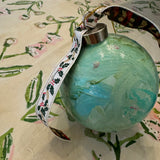 Celadon Marbled Ornament