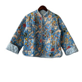 The Charlotte Jacket in Autumn Blooms