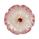 Pink Elisabetta Flower Dinner Plate, Set of 4