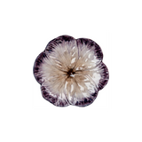 Lilac Elisabetta Flower Dessert Plate, Set of 4