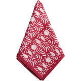 Set of 4 Red Sunset Napkins