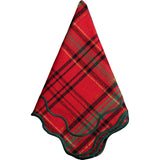 Set of 4 Tartan Napkins