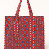 Rouge Paisley Tote
