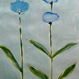Large Blue Orchid II
