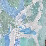 Light Green Monochrome Paper Study