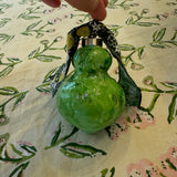 Grass Green Marbled Ornament