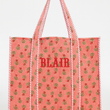 Pink Field Tote
