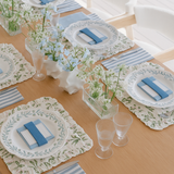 Antonia Pink & Green Placemat Set
