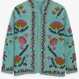 The Isabel Jacket in Cerulean