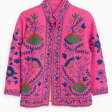 The Isabel Jacket in Bougainvillea