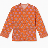 The Charlotte Jacket in Clementine