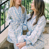 Adult Trellis Pajama (Blue)
