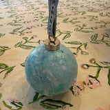 Blue & Green Marbled Ornament