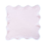 Linen Scalloped Square | Lilac