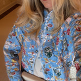 The Charlotte Jacket in Autumn Blooms