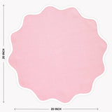 Giselle Scallop Edge Napkins