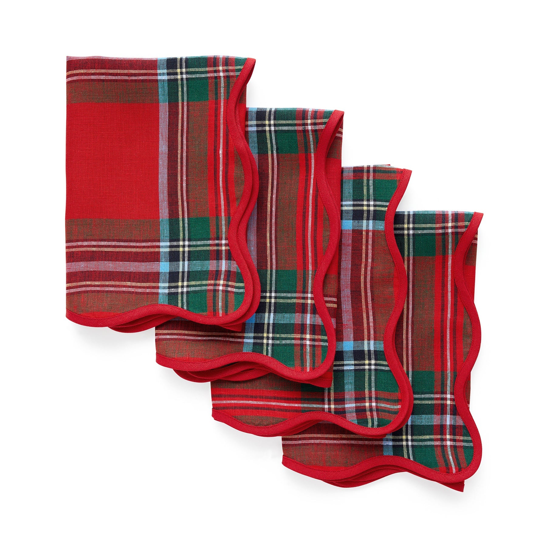 Giselle Scallop Edge Napkins