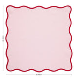 Giselle Scallop Edge Napkins