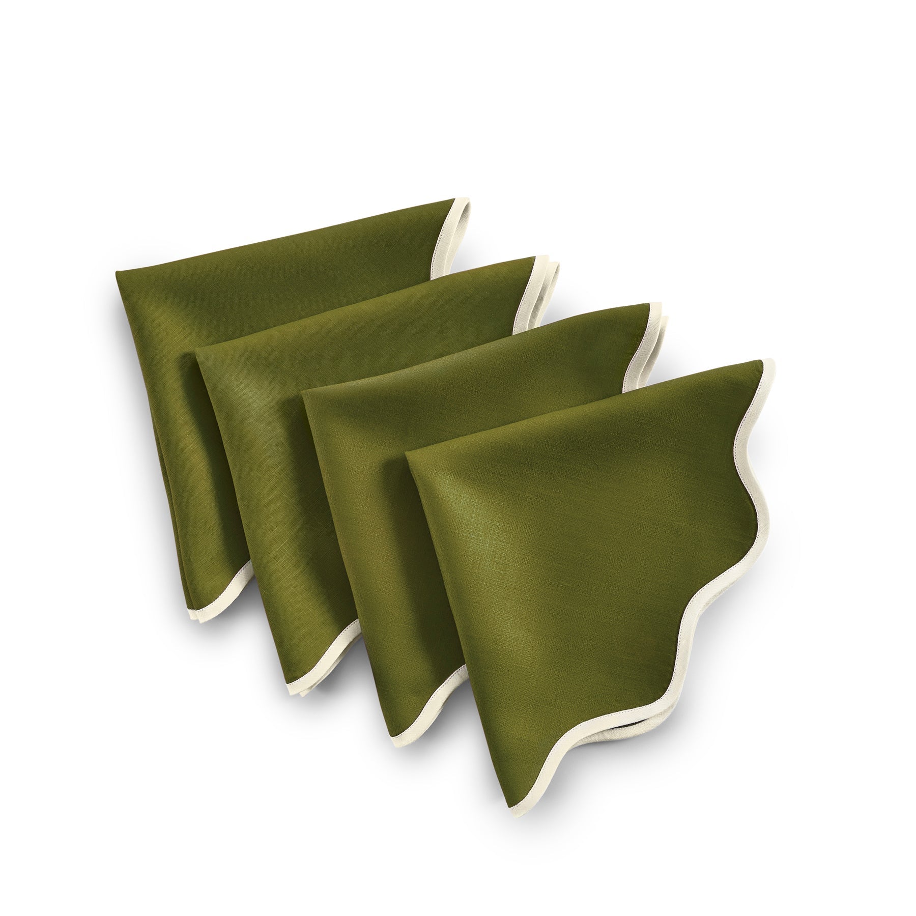 Giselle Scallop Edge Napkins