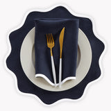 Giselle Scallop Edge Napkins