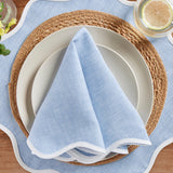 Giselle Scallop Edge Napkins