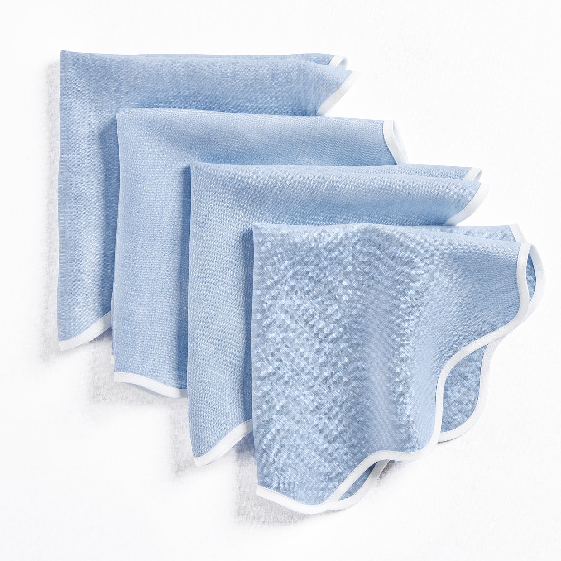 Giselle Scallop Edge Napkins
