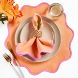 Giselle Scallop Edge Napkins