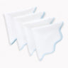 Giselle Scallop Edge Napkins