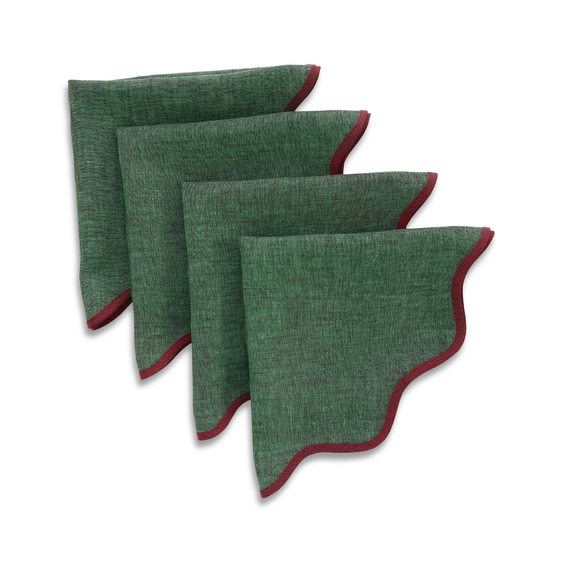 Giselle Scallop Edge Napkins