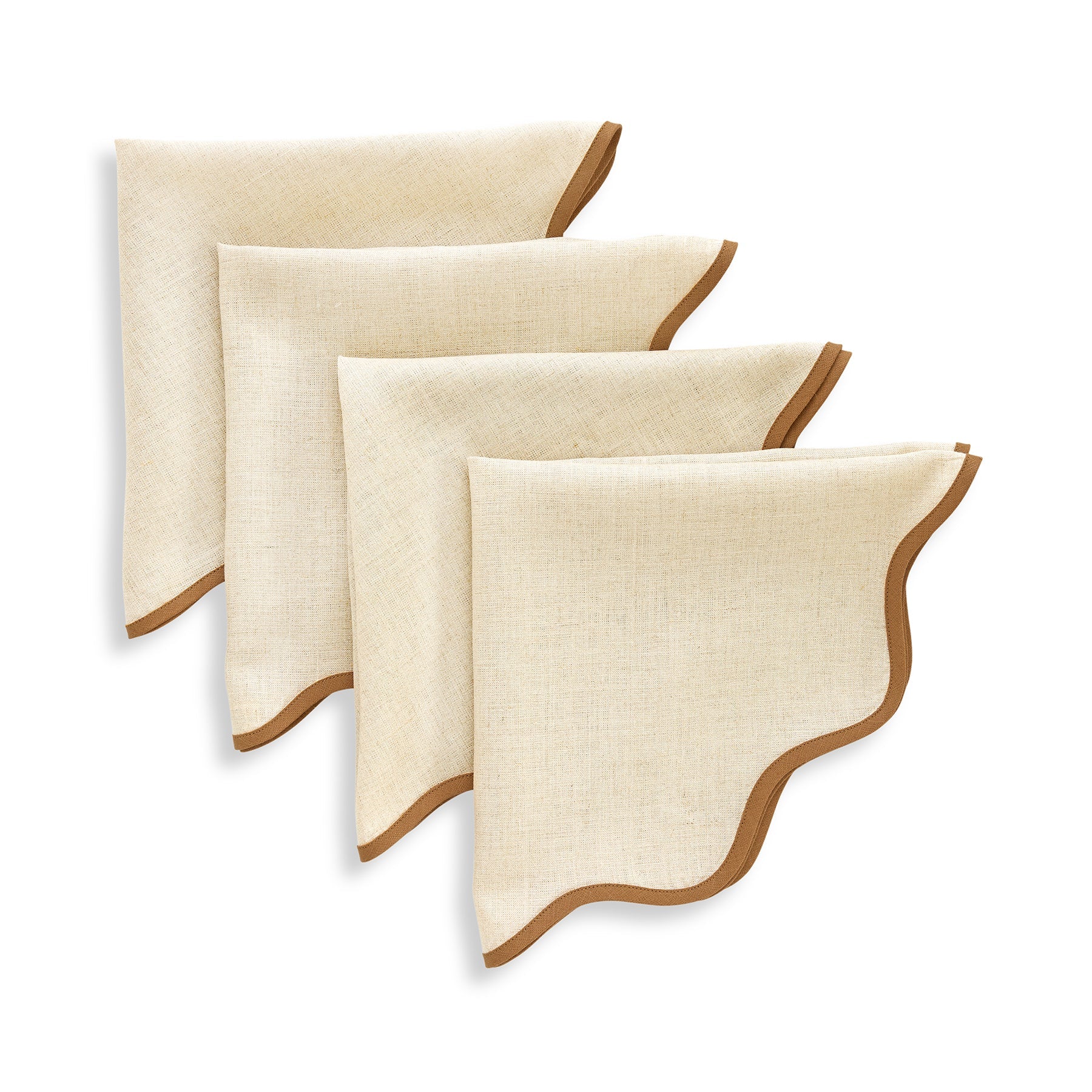 Giselle Scallop Edge Napkins