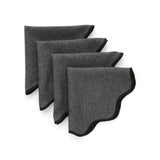 Giselle Scallop Edge Napkins