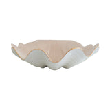 Clam Shell Bowl with 22K Gold Accent