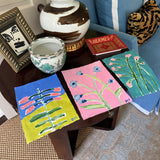 Pink and Cobalt Orchid