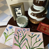 Pink and Cobalt Orchid