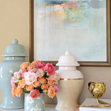 Sakura Ginger Jars in Hydrangea Light Blue