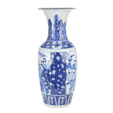 Extra Large Bird Scene Vase