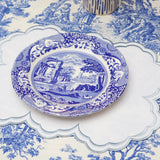 AQUELLE WHITE RECTANGLE FABRIC PLACEMAT