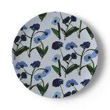 Set of Blue Posey China Plates (Set of 2, 4 or 8)