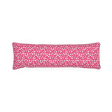 Genevieve Bolster Pillow (Hot Pink)