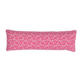 Genevieve Bolster Pillow (Hot Pink)