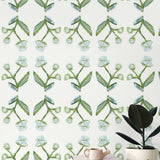 Antonia Wallpaper (Blue & Green)